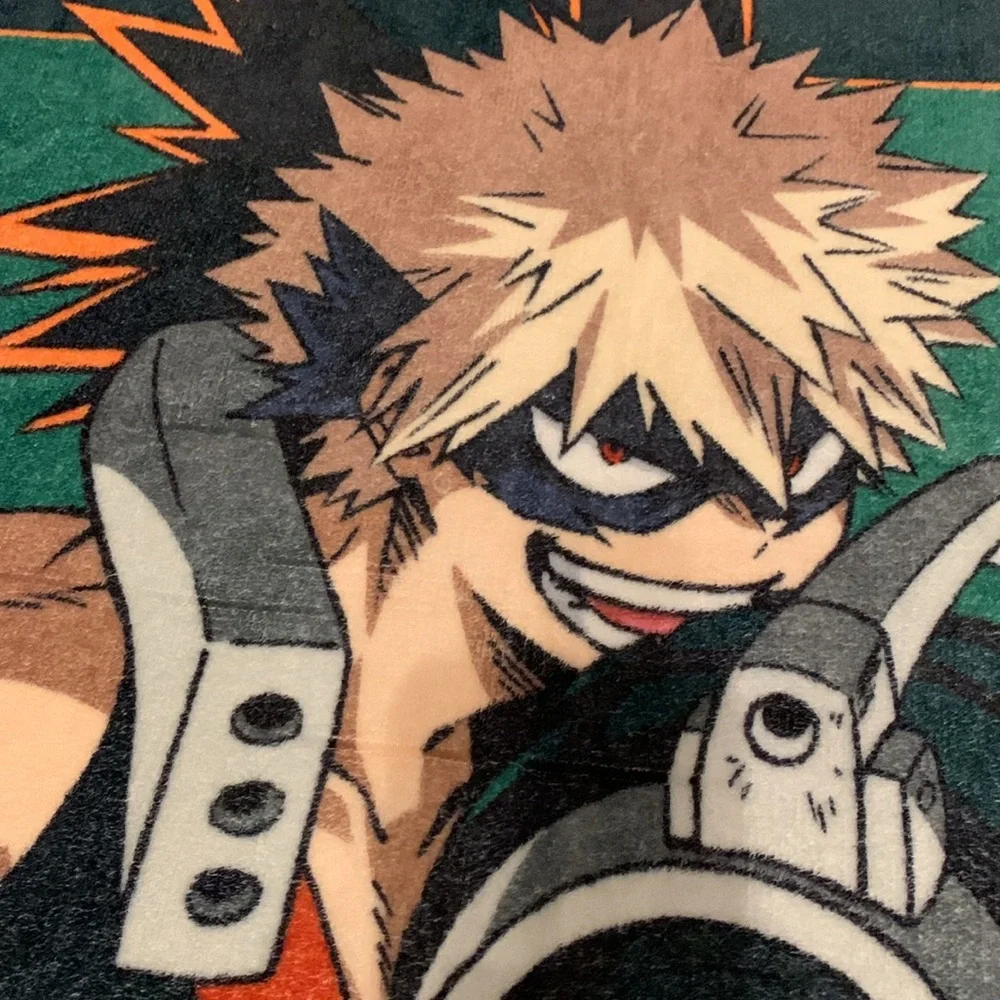My Hero Academia Throw Blanket & Figurine Bakugo - Picture 2 of 12